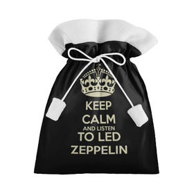 Подарочный 3D мешок с принтом Led Zeppelin в Екатеринбурге, 100% полиэстер | Размер: 29*39 см | led zeppelin