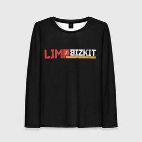 Женский лонгслив 3D с принтом Limp Bizkit в Екатеринбурге, 100% полиэстер | длинные рукава, круглый вырез горловины, полуприлегающий силуэт | fred durst | limp bizkit | лим бискит | фред дерст