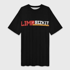 Платье-футболка 3D с принтом Limp Bizkit в Екатеринбурге,  |  | fred durst | limp bizkit | лим бискит | фред дерст