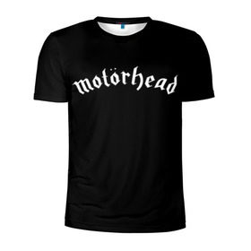 Мужская футболка 3D спортивная с принтом Motorhead в Екатеринбурге, 100% полиэстер с улучшенными характеристиками | приталенный силуэт, круглая горловина, широкие плечи, сужается к линии бедра | Тематика изображения на принте: motorhead | моторхэд