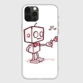 Чехол для iPhone 12 Pro Max с принтом Робот-мальчик в Екатеринбурге, Силикон |  | 14 февраля | валентин | влюбленные | девушке | день святого валентина | жене | любимой | любимому | мужу | пара | парные | парню | подарок | подарок жене | подарок мужу