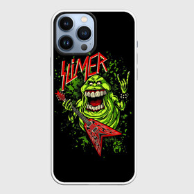 Чехол для iPhone 13 Pro Max с принтом SLIMER в Екатеринбурге,  |  | Тематика изображения на принте: slayer | слейер