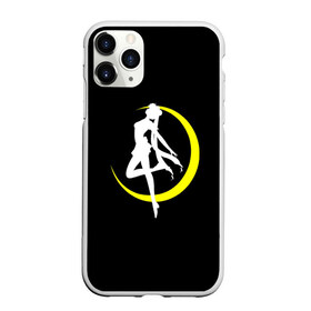 Чехол для iPhone 11 Pro матовый с принтом Сейлор Мун в Екатеринбурге, Силикон |  | logo | moon | девушка | детство | желтый | луна | мультик | мультики | черный