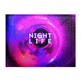 Обложка для студенческого билета с принтом Night life в Екатеринбурге, натуральная кожа | Размер: 11*8 см; Печать на всей внешней стороне | color | life | night | party | вечеринка | дискотека | жизнь | ночная | ночь | туса