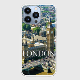 Чехол для iPhone 13 Pro с принтом Улицы Лондона в Екатеринбурге,  |  | Тематика изображения на принте: city | england | london | united kingdom | англия | великобритания | город | лондон