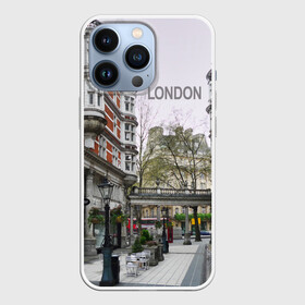 Чехол для iPhone 13 Pro с принтом Улицы Лондона в Екатеринбурге,  |  | Тематика изображения на принте: boulevard | city | england | london | street | united kingdom | англия | бульвар | великобритания | город | лондон | улица