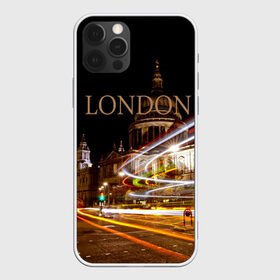 Чехол для iPhone 12 Pro Max с принтом Улицы Лондона в Екатеринбурге, Силикон |  | city | england | lights | london | night | street | united kingdom | англия | великобритания | город | лондон | ночь | огни | улица