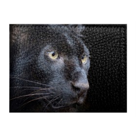 Обложка для студенческого билета с принтом Черная пантера в Екатеринбурге, натуральная кожа | Размер: 11*8 см; Печать на всей внешней стороне | животные | кис | киска | кот | котенок | котик | кошечка | кошка | пантера | рысь | тигр | хищник