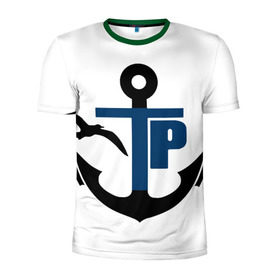 Мужская футболка 3D спортивная с принтом Типичный речник в Екатеринбурге, 100% полиэстер с улучшенными характеристиками | приталенный силуэт, круглая горловина, широкие плечи, сужается к линии бедра | вмф | морской флот | речник | речной флот