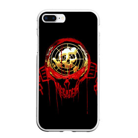Чехол для iPhone 7Plus/8 Plus матовый с принтом Megadeth #6 в Екатеринбурге, Силикон | Область печати: задняя сторона чехла, без боковых панелей | dave | megadeth | metal rock | mustaine | rattlehead | thrash | vic | дейв | мастейн | мегадет | метал | рок | треш
