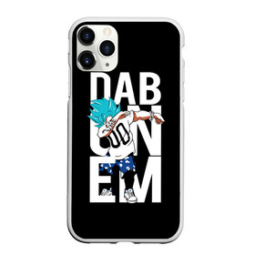 Чехол для iPhone 11 Pro матовый с принтом Super God Dab в Екатеринбурге, Силикон |  | anime | dragon ball | god | saiyan | драгонболл | дракон | жемчуг