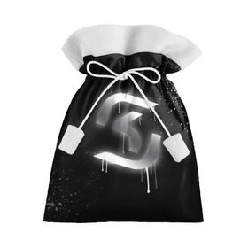 Подарочный 3D мешок с принтом cs:go - SK Gaming (Black collection) в Екатеринбурге, 100% полиэстер | Размер: 29*39 см | cs | csgo | sk | го | кс | ск