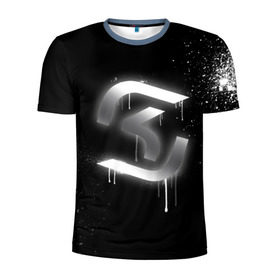 Мужская футболка 3D спортивная с принтом cs:go - SK Gaming (Black collection) в Екатеринбурге, 100% полиэстер с улучшенными характеристиками | приталенный силуэт, круглая горловина, широкие плечи, сужается к линии бедра | Тематика изображения на принте: cs | csgo | sk | го | кс | ск