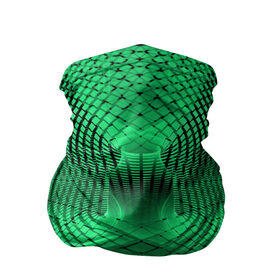Бандана-труба 3D с принтом Абстракция зеленая в Екатеринбурге, 100% полиэстер, ткань с особыми свойствами — Activecool | плотность 150‒180 г/м2; хорошо тянется, но сохраняет форму | абстракция | белый | зеленый | изгиб | красивый | необычный | новый | плавный | рисунок | стиль | цвет | четкий