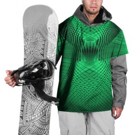 Накидка на куртку 3D с принтом Абстракция зеленая в Екатеринбурге, 100% полиэстер |  | абстракция | белый | зеленый | изгиб | красивый | необычный | новый | плавный | рисунок | стиль | цвет | четкий
