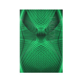 Мужская футболка 3D с принтом Абстракция зеленая в Екатеринбурге, натуральная матовая кожа | размер 19,3 х 13,7 см; прозрачные пластиковые крепления | Тематика изображения на принте: абстракция | белый | зеленый | изгиб | красивый | необычный | новый | плавный | рисунок | стиль | цвет | четкий