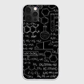 Чехол для iPhone 12 Pro Max с принтом Химия в Екатеринбурге, Силикон |  | формула | шпаргалка
