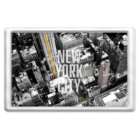Магнит 45*70 с принтом Улицы Нью-Йорка в Екатеринбурге, Пластик | Размер: 78*52 мм; Размер печати: 70*45 | buildings | cars | city | height | new york | skyscrapers | street | taxis | united states of america | usa | высота | город | здания | машины | нью йорк | соединенные штаты америки | сша | такси | улица