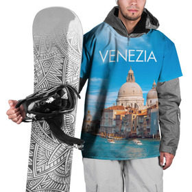 Накидка на куртку 3D с принтом Венеция в Екатеринбурге, 100% полиэстер |  | boat | city | italy | mooring | sea | strait | street | temple area | venice | венеция | город | италия | лодки | море | площадь | причал | пролив | улицы | храм