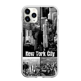 Чехол для iPhone 11 Pro матовый с принтом Улицы Нью-Йорка в Екатеринбурге, Силикон |  | city | collage | houses | new york | skyscrapers | streets | usa | город | дома | коллаж | нью йорка | сша | улицы