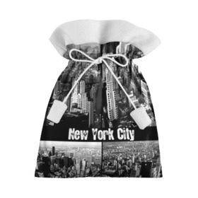 Подарочный 3D мешок с принтом Улицы Нью-Йорка в Екатеринбурге, 100% полиэстер | Размер: 29*39 см | city | collage | houses | new york | skyscrapers | streets | usa | город | дома | коллаж | нью йорка | сша | улицы