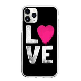 Чехол для iPhone 11 Pro матовый с принтом Love в Екатеринбурге, Силикон |  | Тематика изображения на принте: amour | faith | happy | heart | hope | love | амур | вера | любовь | надежда | сердце | счастье