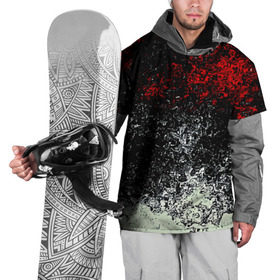 Накидка на куртку 3D с принтом Взрыв красок в Екатеринбурге, 100% полиэстер |  | брызги | разноцветный | яркий