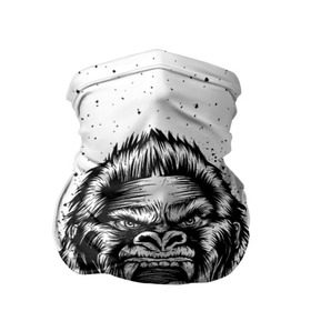 Бандана-труба 3D с принтом Рык гориллы в Екатеринбурге, 100% полиэстер, ткань с особыми свойствами — Activecool | плотность 150‒180 г/м2; хорошо тянется, но сохраняет форму | animal | beast | gorilla | head | monkey | nature | rage | roar | голова | горилла | жиивотное | зверь | обезьяна | природа | рык | ярость