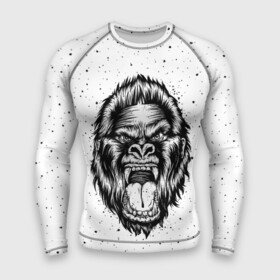 Мужской рашгард 3D с принтом Рык гориллы в Екатеринбурге,  |  | animal | beast | gorilla | head | monkey | nature | rage | roar | голова | горилла | жиивотное | зверь | обезьяна | природа | рык | ярость