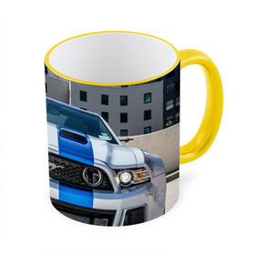 Кружка 3D с принтом Ford Shelby в Екатеринбурге, керамика | ёмкость 330 мл | Тематика изображения на принте: ford | mustang | shelby | авто | автомобили | машины | новинки | полоски | фары | форд