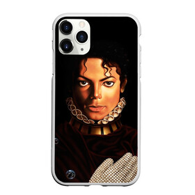 Чехол для iPhone 11 Pro матовый с принтом Король Майкл Джексон в Екатеринбурге, Силикон |  | king | michael jackson | pop music | король | майкл | музыка | перчатка | поп музыка