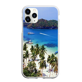 Чехол для iPhone 11 Pro Max матовый с принтом Таиланд в Екатеринбурге, Силикон |  | beach | clouds | islands | palm trees | people | sand | sea | ships | sky | thailand | tourism | корабли | люди | море | небо | облака | острова | пальмы | песок | пляж | таиланд | туризм
