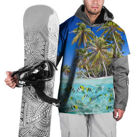 Накидка на куртку 3D с принтом Таиланд в Екатеринбурге, 100% полиэстер |  | Тематика изображения на принте: clouds | fish | nature | palm trees | sea | sky | thailand | tourism | water | вода | море | небо | облака | пальмы | природа | рыбки | таиланд | туризм