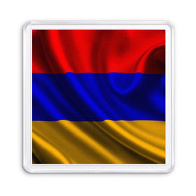 Магнит 55*55 с принтом Флаг Армения в Екатеринбурге, Пластик | Размер: 65*65 мм; Размер печати: 55*55 мм | айастан | армения | босеан | вымпел | ереван | знак | знамя | кумач | орифламма | пойс | полотнище | символ | стяг | флаг | флюгарка | хайастан | штандарт