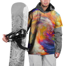 Накидка на куртку 3D с принтом Волны в Екатеринбурге, 100% полиэстер |  | art | beatles | psychedelic | tie dye | абстракция | арт | битлз | геометрия | звезды | космос | краски | психо | психоделический | текстуры | хиппи | цвета