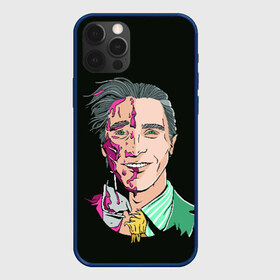 Чехол для iPhone 12 Pro Max с принтом Американский психопат в Екатеринбурге, Силикон |  | american psycho | американский психопат