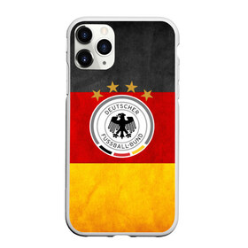 Чехол для iPhone 11 Pro матовый с принтом Сборная Германии в Екатеринбурге, Силикон |  | germany | германия | футбольная форма