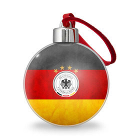 Ёлочный шар с принтом Сборная Германии в Екатеринбурге, Пластик | Диаметр: 77 мм | germany | германия | футбольная форма