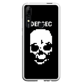 Чехол для Honor P Smart Z с принтом Череп Dedsec в Екатеринбурге, Силикон | Область печати: задняя сторона чехла, без боковых панелей | dedsec | skull | watch dogs | watch dogs 2 | watch_dogs | watch_dogs 2 | дедсек | дэдсек | череп