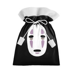 Подарочный 3D мешок с принтом Face в Екатеринбурге, 100% полиэстер | Размер: 29*39 см | anime | spirited away | аниме | миадзяки | унесенные призраками