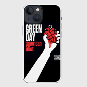 Чехол для iPhone 13 mini с принтом Green Day 3 в Екатеринбурге,  |  | american idiot | green day | грин дей | грин дэй