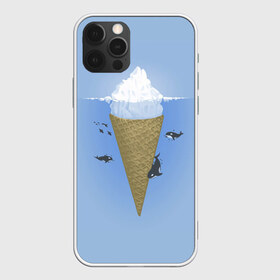 Чехол для iPhone 12 Pro Max с принтом Мороженое в Екатеринбурге, Силикон |  | food | ice cream | вкусно | еда | мороженое
