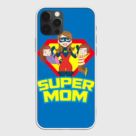 Чехол для iPhone 12 Pro Max с принтом Супермама в Екатеринбурге, Силикон |  | мама