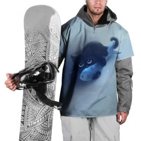 Накидка на куртку 3D с принтом Рыбка в Екатеринбурге, 100% полиэстер |  | Тематика изображения на принте: cat | kitty | животные | киса | кот | котенок | котэ | кошка