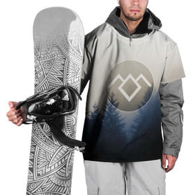 Накидка на куртку 3D с принтом Twin Peaks в Екатеринбурге, 100% полиэстер |  | Тематика изображения на принте: twin peaks | лес | лора палмер | ночь | огонь | сова | сосны | твин пикс