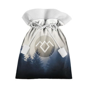 Подарочный 3D мешок с принтом Twin Peaks в Екатеринбурге, 100% полиэстер | Размер: 29*39 см | twin peaks | лес | лора палмер | ночь | огонь | сова | сосны | твин пикс