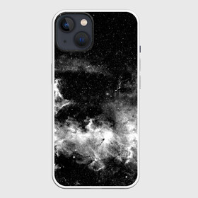 Чехол для iPhone 13 с принтом Космос в Екатеринбурге,  |  | nebula | звезды | монхромный | созвездие | туманность