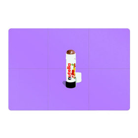 Магнитный плакат 3Х2 с принтом Нутелла в Екатеринбурге, Полимерный материал с магнитным слоем | 6 деталей размером 9*9 см | nutella | нутелла | ореховая паста | помада | сладости | шоколадная паста
