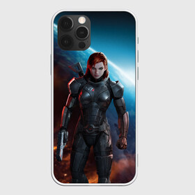 Чехол для iPhone 12 Pro Max с принтом Mass Effect в Екатеринбурге, Силикон |  | n7 | shepard | галактика | жнец | космос | масс | нормандия | планета | шепард | эффект
