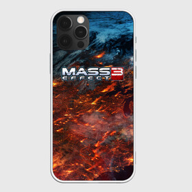 Чехол для iPhone 12 Pro с принтом Mass Effect в Екатеринбурге, силикон | область печати: задняя сторона чехла, без боковых панелей | n7 | shepard | галактика | жнец | космос | масс | нормандия | планета | шепард | эффект